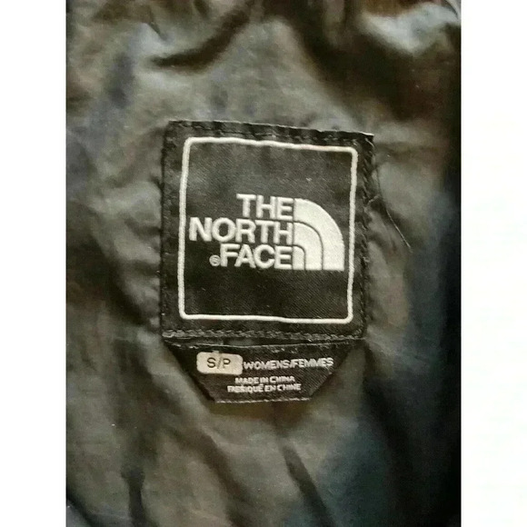 The North Face Quilted Black Mid Length Insulated Puffer Warm Jacket Coat S - Picture 3 of 8